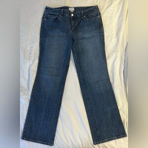 LOFT Dark Blue Women's Boot Cut Jeans